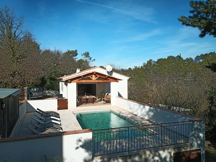 Maison Au Calme Avec Piscine - Fayence