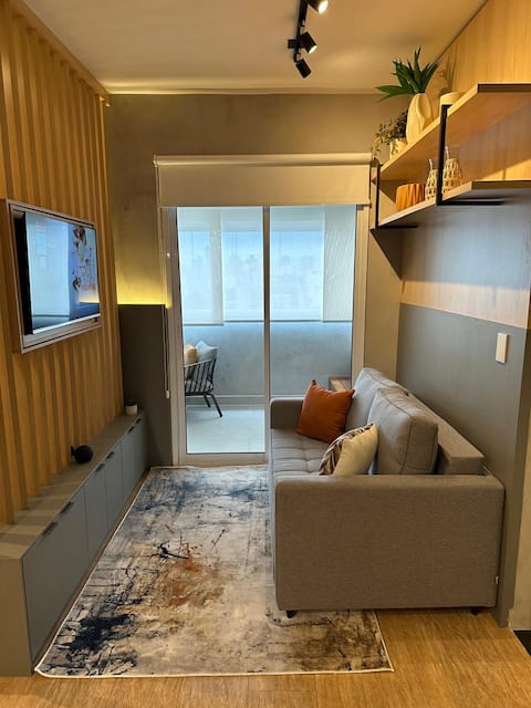 Airbnb em destaque: Studio SPA with Jacuzzi! Free sparkling wine! 1407 em Sorocaba