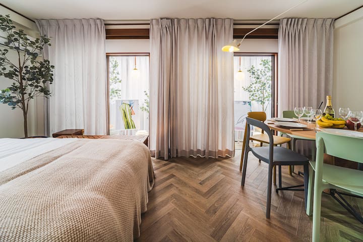 天空ヴィラ渋谷原宿[Long]/80㎡/2シャワー/1LDK+2LK/原宿渋谷青山の近く/駅徒歩7分