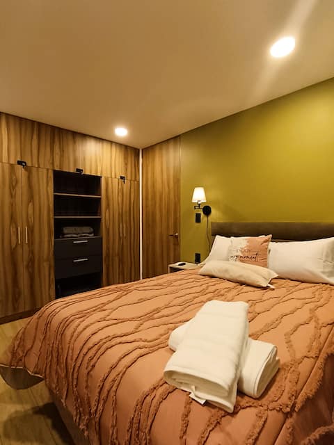 Basento Deluxe Apartment w/parking/pool/gym/padel