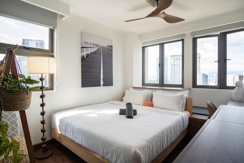 Chic & Cozy Studio in Riveria | 1km to KL Sentral