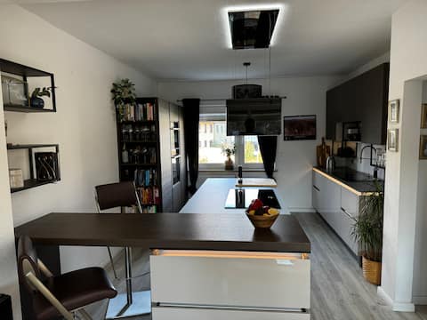 Modern apartment with balcony