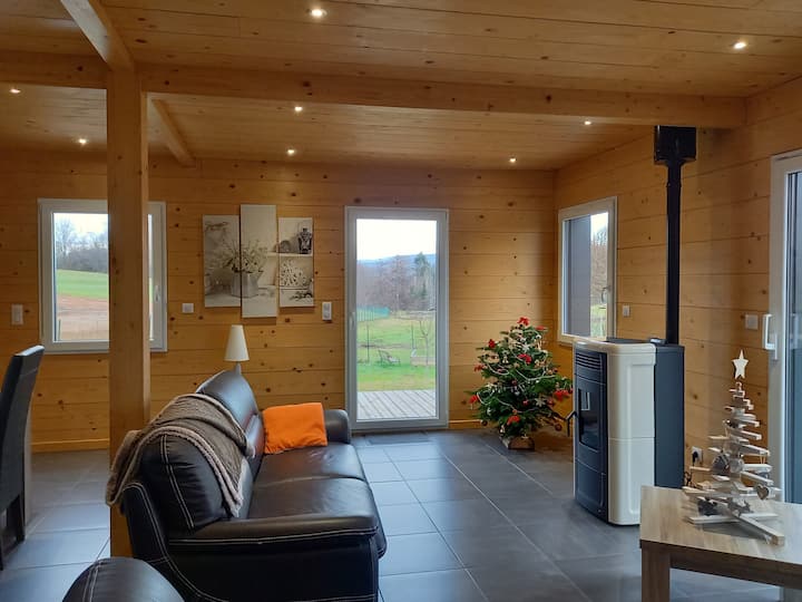 Chalet Au Pied Du Kemberg Espace Sauna/jacuzzi - Saint-Dié-des-Vosges