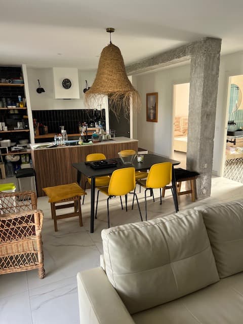 Lizard, your apartment 50 meters from the beach