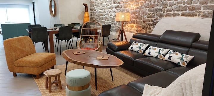 Ty Braga: Maison 120m² Terrasse Sur Le Port D'etel - Étel