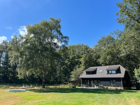 Family vacation home by the forest and heath