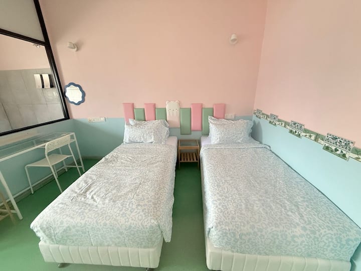 Hippo's Double Or Twin Room With Private Bathroom - Taiping