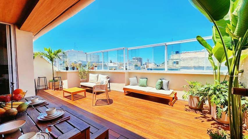 Cobertura 3 Praias Copanema (Copacabana/Ipanema).