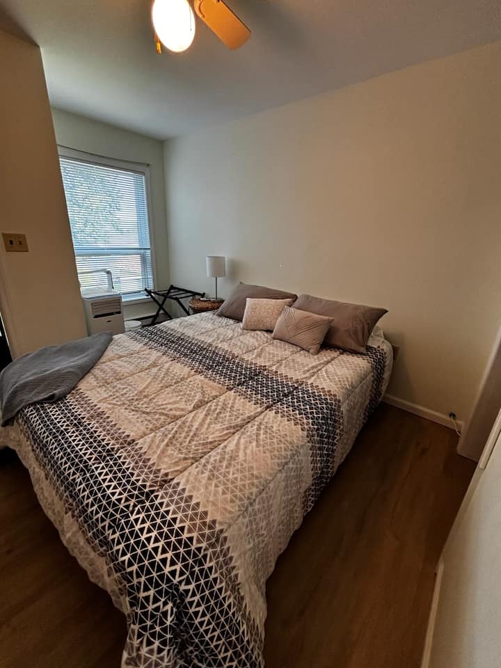 Dormitorio para los huéspedes.