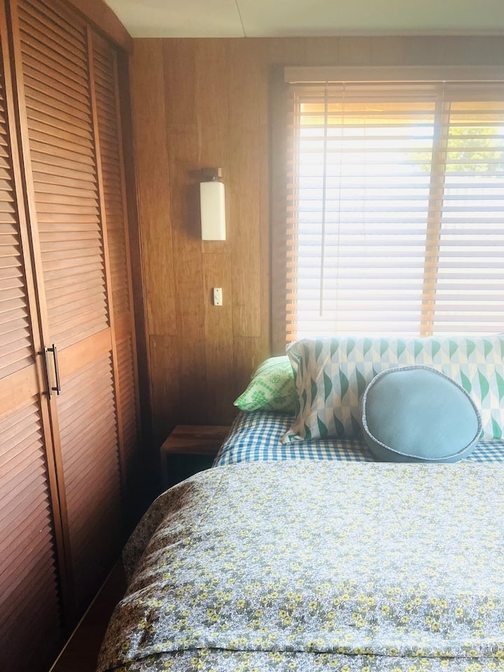 Designer bedlinen and absolute privacy. 