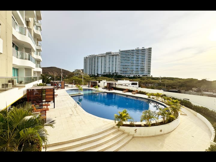 Modern & Bright Apartment Near The Beach - Santa Marta