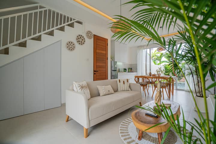 2br Pool Villa Canggu Quite + Washing Machine - Bali