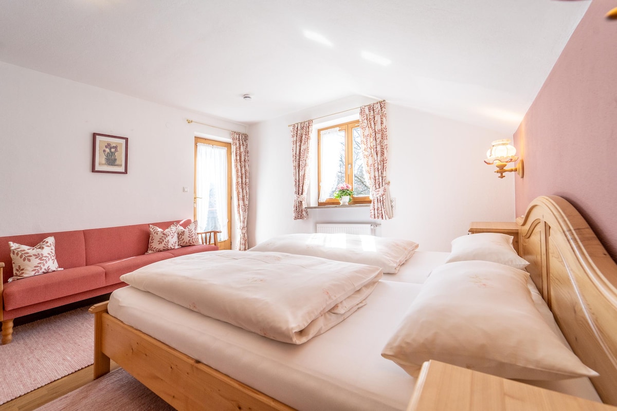 Katharinenhof, Lenggries
Slaapkamer | Karwendel Appartement