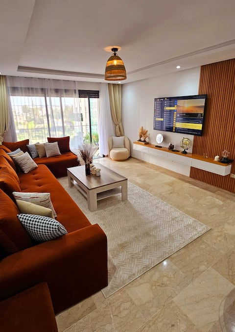 Successful Airbnb property: Luxury Apartment - Rabat Agdal TGV Train Station in Arrondissement Yacoub El Mansour مقاطعة يعقوب المنصور