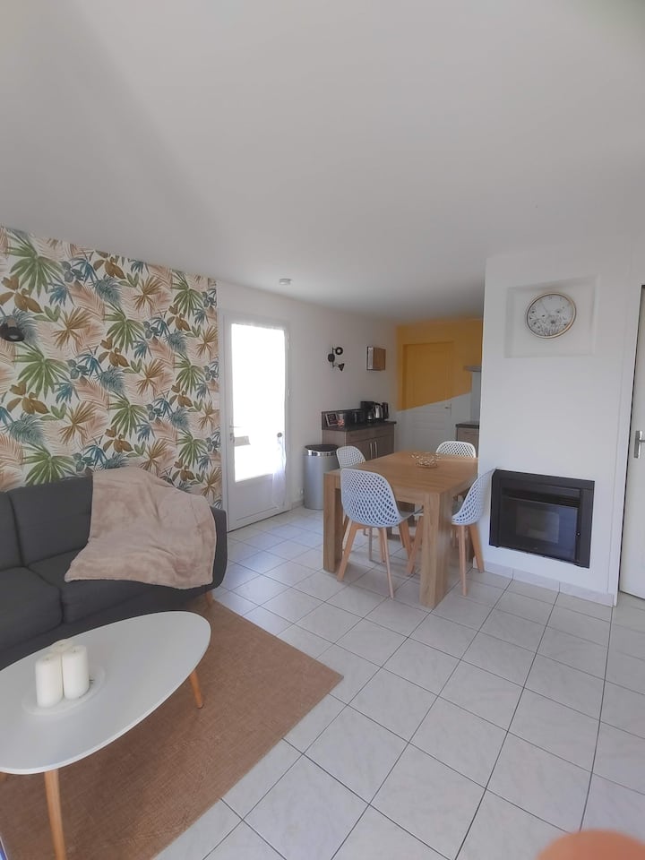Le Cocon Des Fermes - Maison T4, 7 Pers + Piscine - Bretignolles-sur-Mer