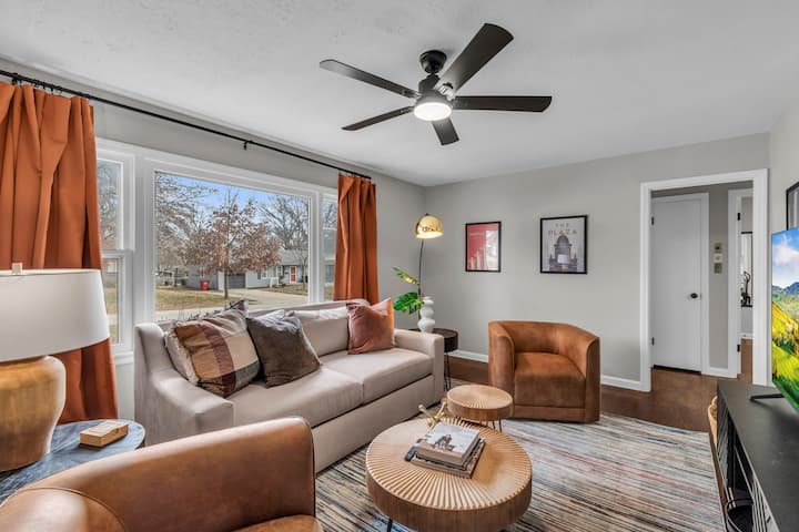 World Cup Stay | 3br Ranch | 20 Min To Arrowhead - Lake Jacomo, Blue Springs