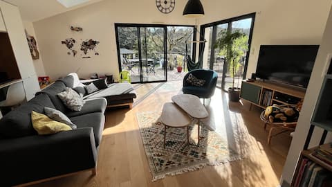 Family home by the river