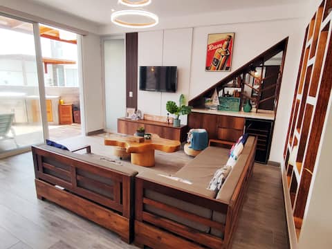 Successful Airbnb property: Beach apartment Bujama, Mala, Asia, Lima, Moravia II in Mala