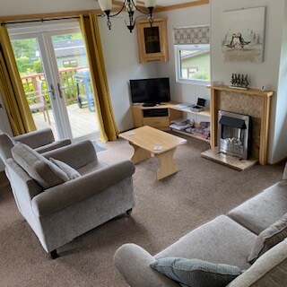 Top Airbnb: Lake District Holiday Lodge Stunning Lake Views in Cumberland