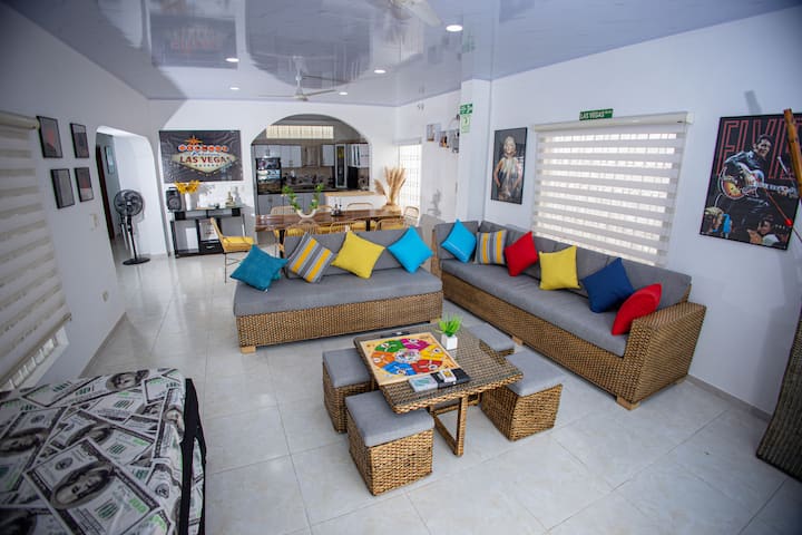 Villa Las Vegas  Piscina Privada Y Entretenimiento - Melgar
