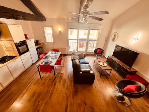 The Kassin - Duplex 6 people, wifi, close to the aerodrome