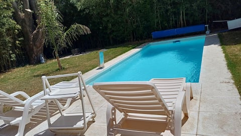 Casa Lua del Plata heated pool OCT - APRIL