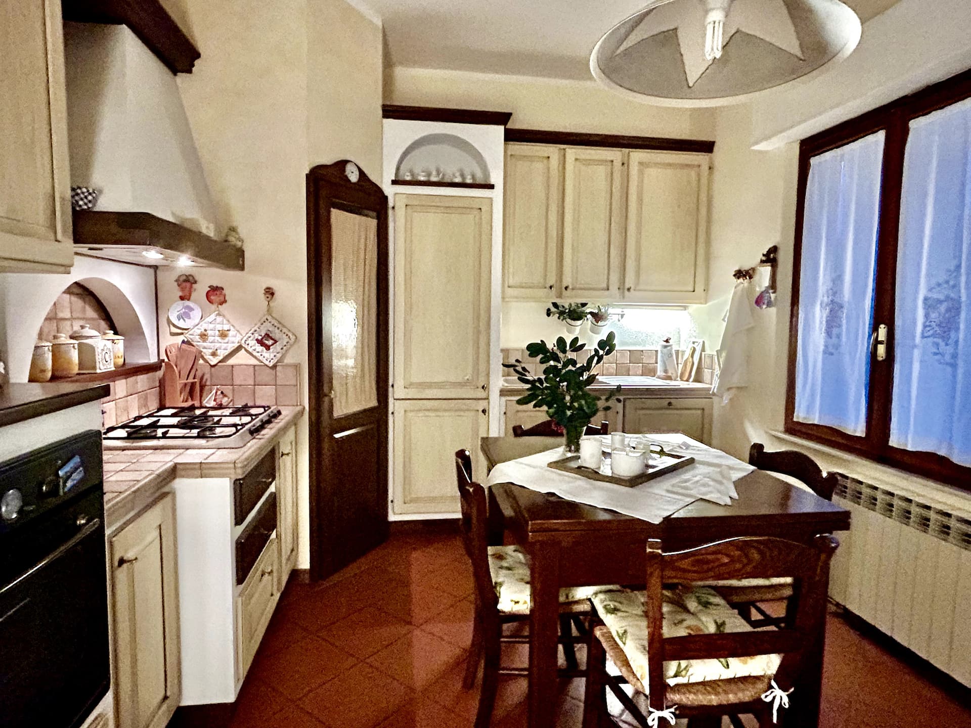 The cottage in Chianti with a small breakfast