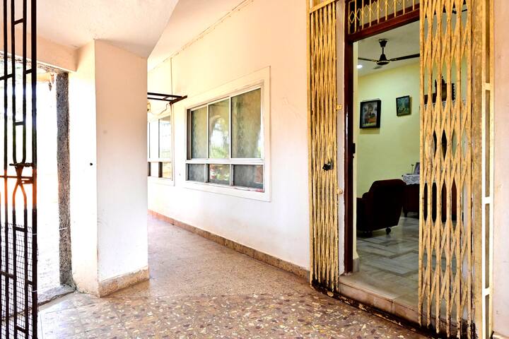 Main entrance door.