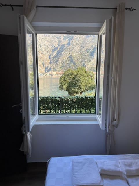 Apartment in perfect location with seaside ,private beach.