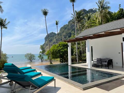 Krabi Beach Front Villa near AoNang