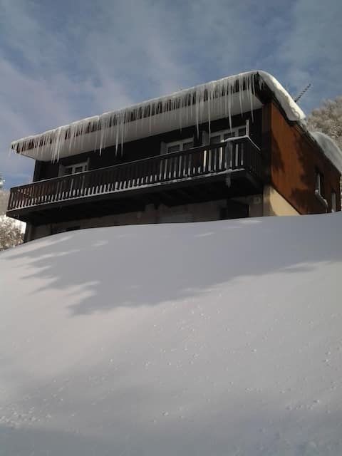 Large ski-in/out chalet
