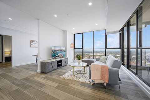 Liverpool Central Apartment | 2 Bedrooms 2 Bathrooms | Free WiFi & Parking | Near Train Station & Sh