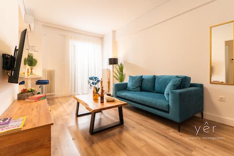 2BR with Large Balcony – 20 Min Walk to Edem Beach