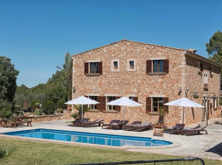 Es Puig, Finca Rústica Con Vistas - Majorque
