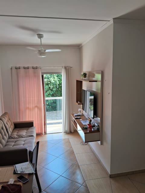 Top Airbnb: Practical apartment near the parks in Jundiaí