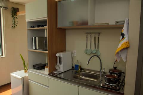 Airbnb em destaque: Well-Located Flat + A/C em Osasco