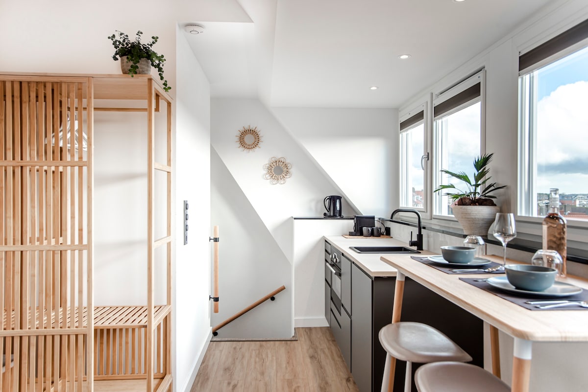 Top Airbnb: Sand & Dunes Studio with ocean views in Centrum