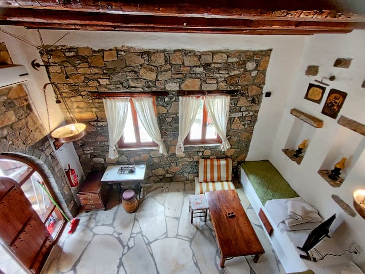 Efterpi | Elounda Rustic Cretan Cozy Stone Home - Elounda