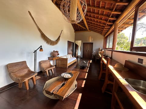 Master Suite - Pousada Casa Mar Pé na Areia