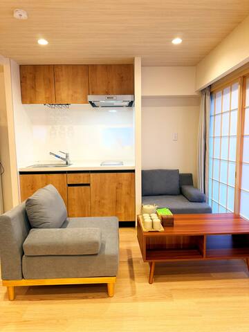 秋叶原浅草桥民宿/地铁站步行1分钟/浅草秋叶原银座成田羽田机场直达/301两间卧室套房 gallery image 3