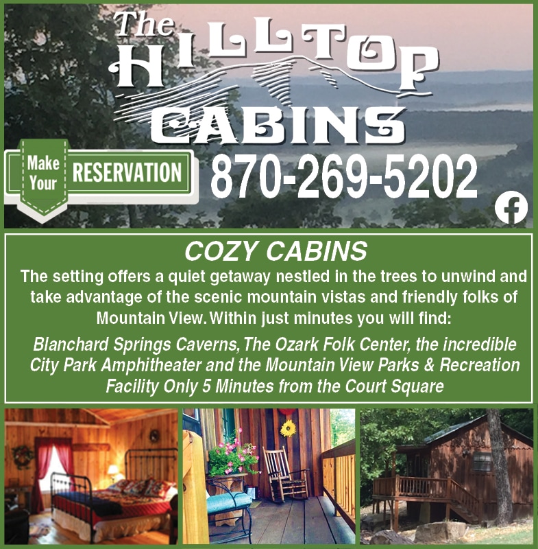 A cabin nestled among trees is depicted, emphasizing a serene retreat. The welcoming exterior features warm wooden tones and a porch with seating. Scenic mountain vistas are visible in the background, showcasing the natural surroundings and inviting atmosphere of a peaceful getaway.