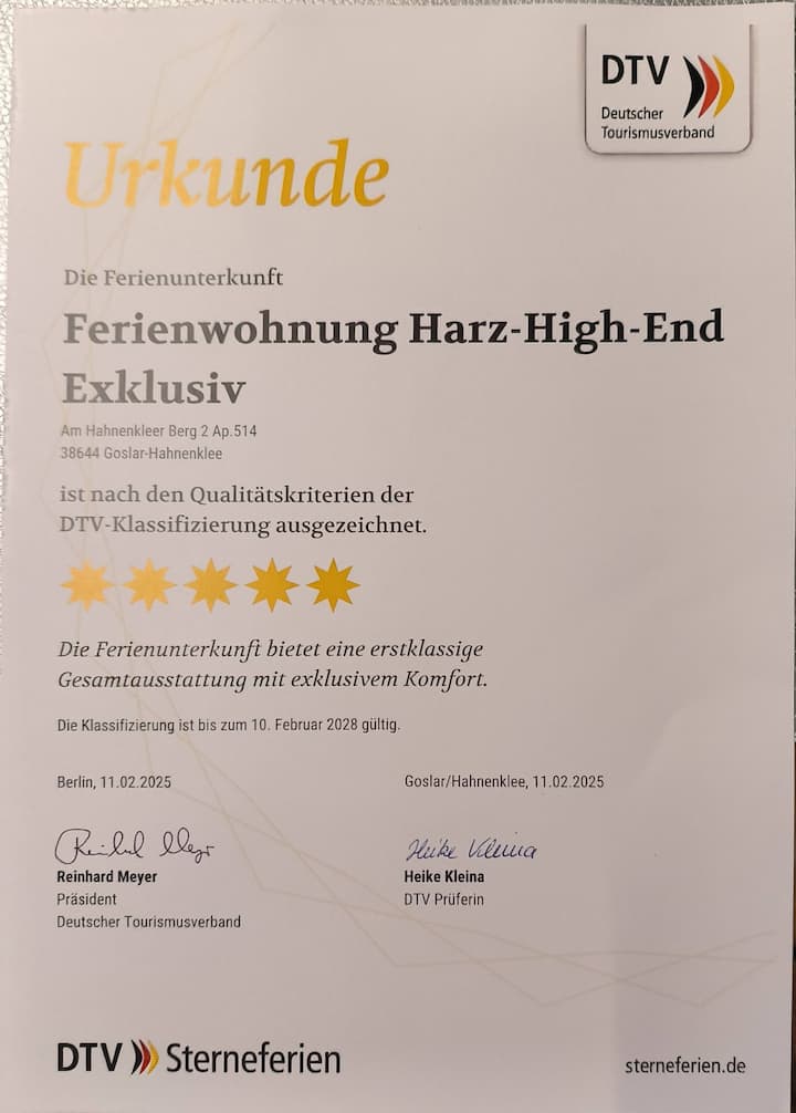 Modernes 5* Apartment Mit Schnellem Wlan - Goslar