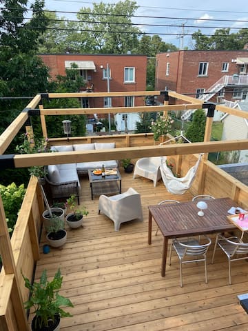 Rosemont La Petite Patrie appartement with terrace