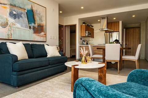 Popular Airbnb listing: Cozy 1BD unit 10th-Floor City-Views@The Park Toreo in Baja California