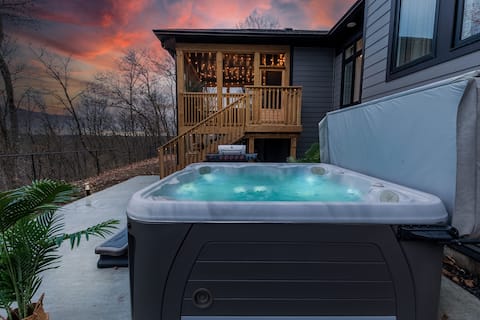 2 Hot Tubs+Sauna+Games-Northern Lights & Horizons