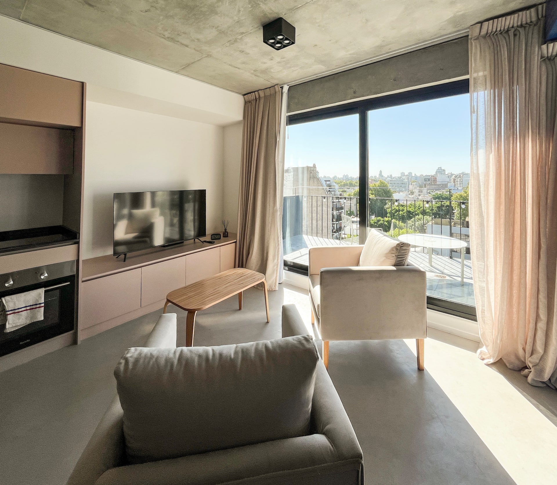 Brand new one-bedroom apartment with terrace in Villa Crespo