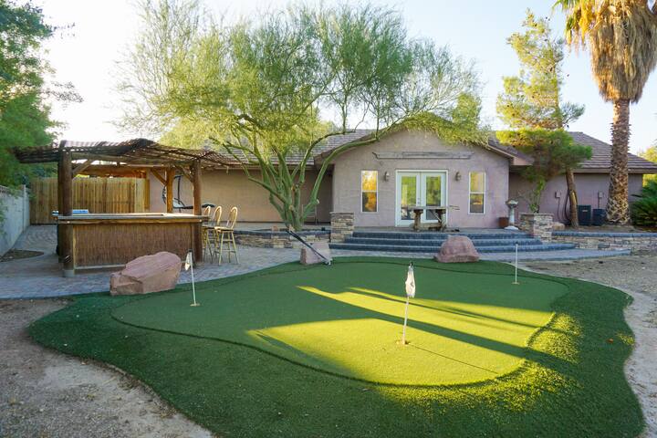 2 Private Homes, Pool, Heated Spa, Golf, & Games! gallery image 3