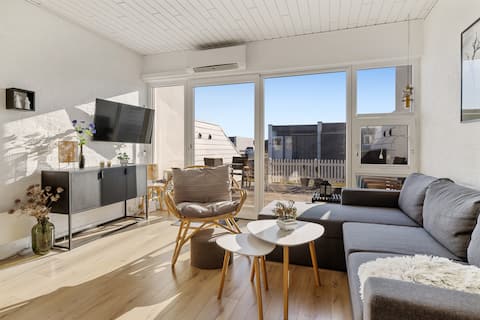 Holiday apartment close to the beach