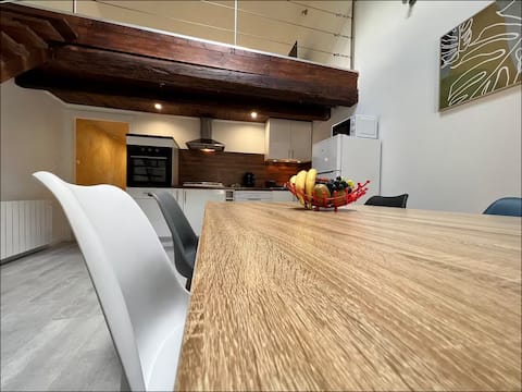 Charming duplex with mezzanine