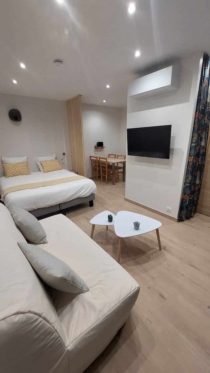 Chez Rozenn-studio Neuf Climatisé, Plain-pied - Riom